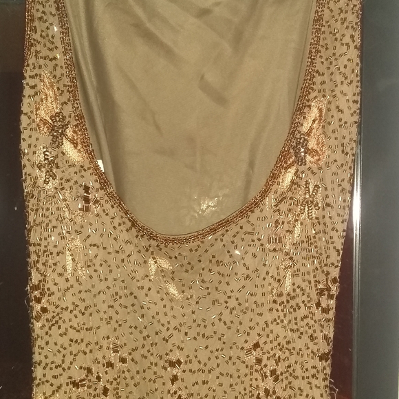 Vintage sequence evening gown - Picture 2 of 2